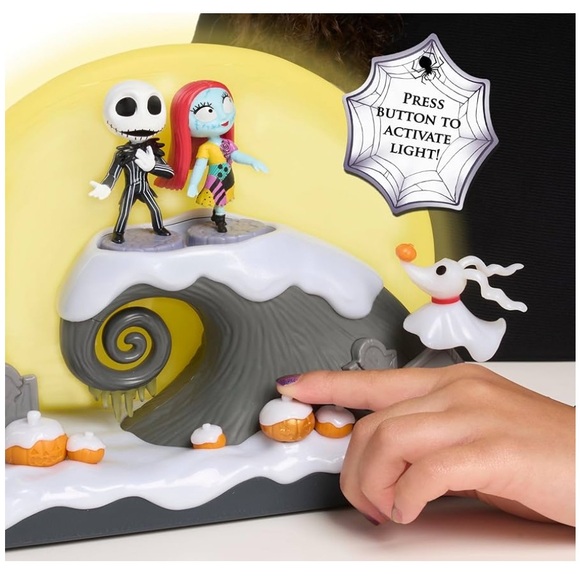 Disney Nightmare Before Christmas collectible Action Figures Playset - Picture 3 of 8